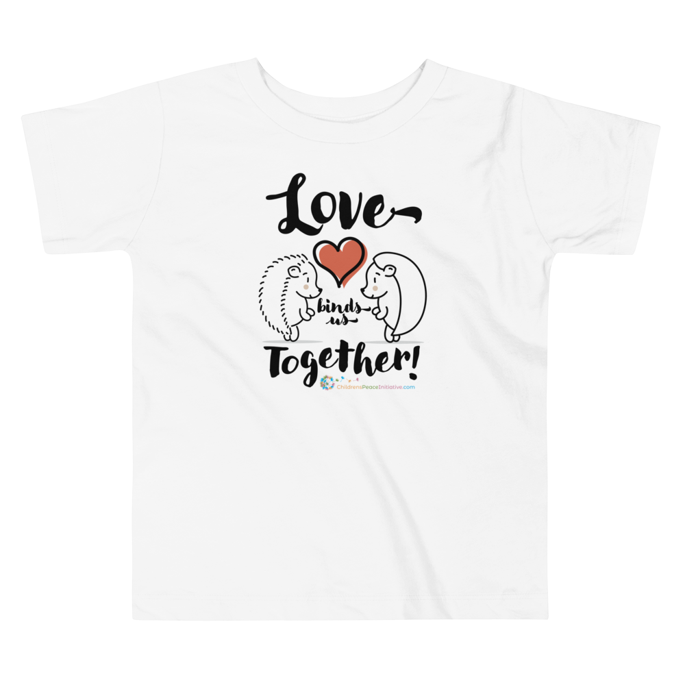 Love Binds Us Together - Toddler Short Sleeve Tee