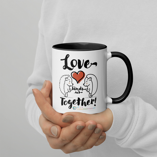 Love Binds Us Together - Mug with Color Inside